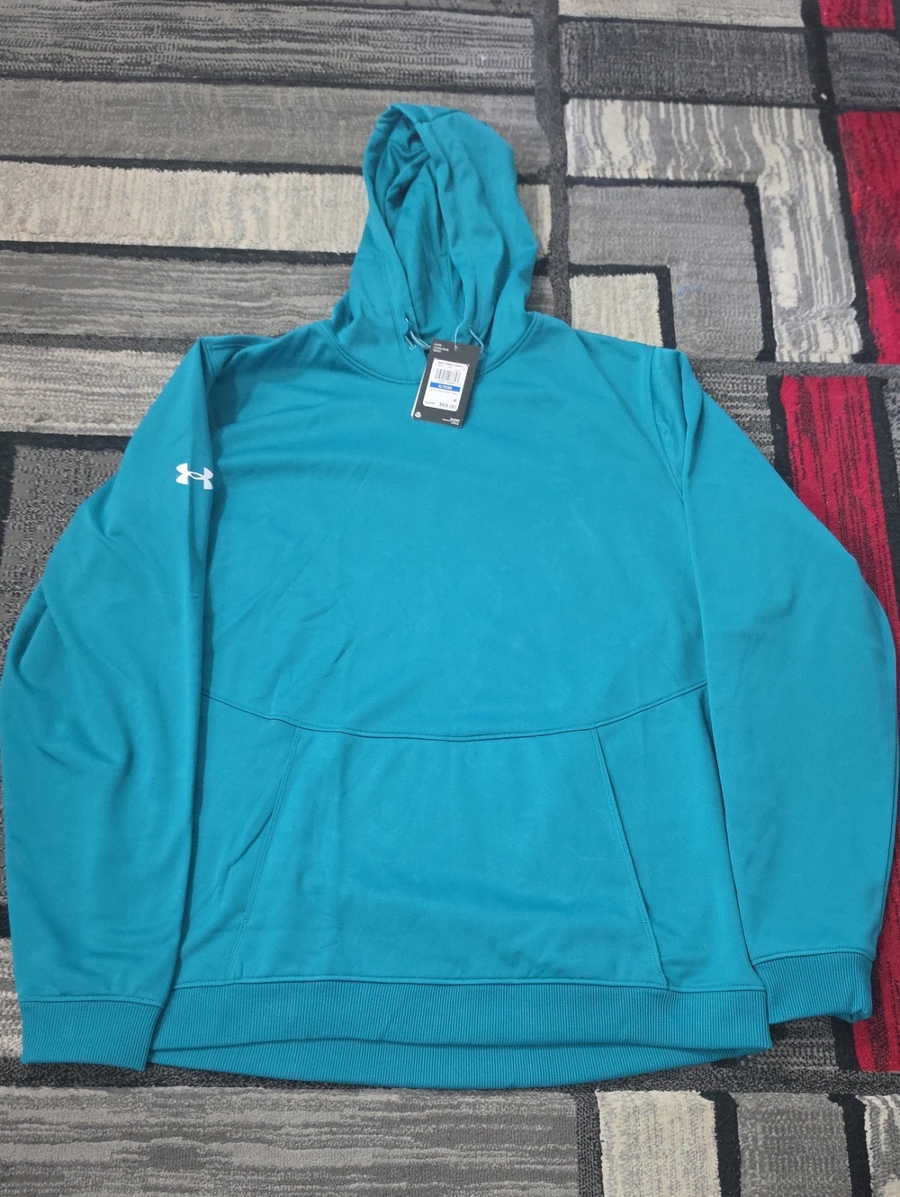 Under Armour Teal Pullover Hoodie